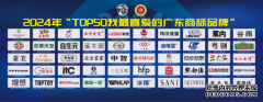 2024年“TOP50我最喜爱的广东商标品牌”榜单盛大发布